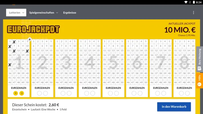 LOTTO24 android App screenshot 9